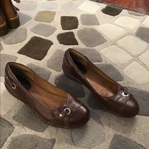 Montana brown leather shoe size 8